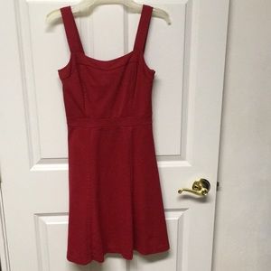 Red INC fit and flare dress